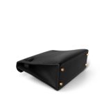 Mini Kelly Sellier Black Veau Epsom Gold Plated Hardware D Stamp - Image 10