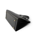 Birkin Sellier 30 Noir Veau Madame Gold Plated Y Stamp - Image 13