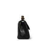 Black Lambskin Quilted Double Chain Top Handle GHW - Image 3