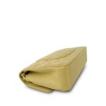 Pistachio Green Caviar Quilted Classic Flap Medium LGHW - Image 9