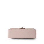 21C Light Pink Caviar Quilted Classic Flap Small LGHW - Image 5