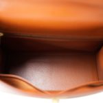 Kelly Sellier 28 Noisette Box Calfskin Gold Plated [E] Stamp - Image 16