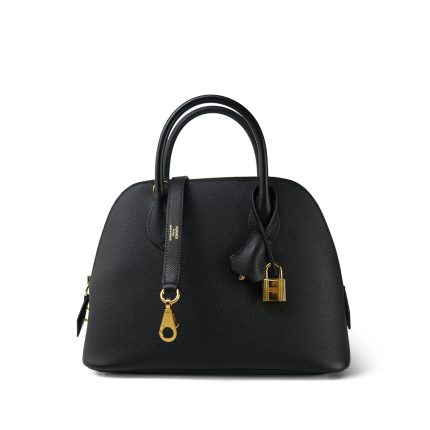 Bolide 25 1923 Black Epsom Gold Plated B Stamp