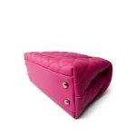 Pink Caviar Quilted Coco Handle Small Light Gold Hardware - Image 9