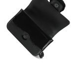 Black Patent Camellia Single Flap Bag Black Hardware - Image 15