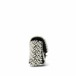 19S Pearl On Flap Mini Rectangular Flap Bag Light Gold Hardware - Image 4