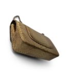 Gold Python Classic Double Flap Medium - Image 3
