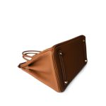 Birkin 30 Gold Togo Gold Plated U Stamp - Image 9