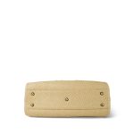 Beige Raffia Deauville Shopping Tote Small Aged Gold Hardware - Image 7