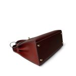 Kelly 28 Rouge H Chamonix White Stitching Gold Plated [E] Stamp - Image 13