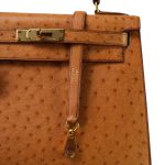 Kelly Sellier 28 Natural Ostrich Gold Plated (Y) Stamp - Image 4