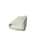 Ivory Caviar Quilted Classic Flap Small Light Gold Hardware - Image 9
