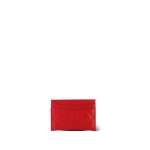 Red Caviar Quilted Classic Card Holder LGHW - Image 3