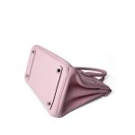 Birkin 25 Rose Sakura Swift Palladium Plated X Stamp - Image 9