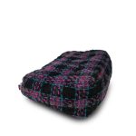 22K Multicolor Tweed Quilted 19 Flap Mixed Hardware Small - Image 13