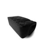 23S Black Lambskin Quilted Mini Rectangular Single Flap LGHW - Image 8