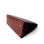 Vintage Kelly 28 Rouge H Box Calfskin Gold Plated (W) Stamp - Image 9