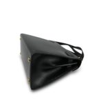 Mini Kelly Sellier 20 Black Box Calfskin Gold Plated M Circle Stamp - Image 15