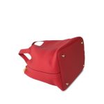 Picotin Lock 22 Rouge Vif Clemence Gold Plated U Stamp - Image 11