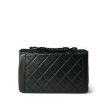 Black Lambskin Quilted So Black Single Flap Bag - Image 4
