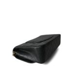 Black Caviar Quilted Medium Classic Flap Gold Hardware - Image 9