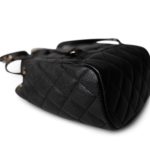 24S Black Caviar Quilted Urban Spirit Backpack LGHW - Image 9