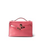 Kelly Pochette Rose Azalee Swift Palladium Plated Hardware A Stamp - Image 17