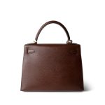 Kelly Sellier 28 Havana/ Brown Courchevel Gold Plated [E] Stamp - Image 10