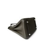 Birkin 25 Vert De Gris Togo Palladium Plated Y Stamp - Image 9