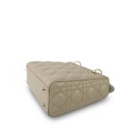 Christian Dior My ABC Lady Dior Light Beige Cannage Lambskin Small - Image 16