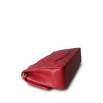 19B Red Caviar Quilted Classic Flap Medium Light Gold Hardware - Image 9