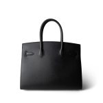 Birkin Sellier 30 Noir Veau Madame Gold Plated Y Stamp - Image 8