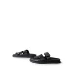 Chypre Sandals Black Calfskin Size 38 / 7.5 - Image 5