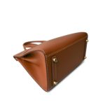 Birkin 25 Sellier Gold Veau Epsom Gold Plated Z Stamp - Image 9
