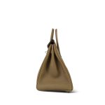 Birkin 25 Beige Marfa Veau Togo Palladium Plated W Stamp - Image 16