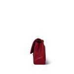 Red Lambskin Quilted Classic Flap Small GHW - Image 2