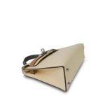 Mini Kelly Sellier II Tri-Color Horseshoe (HSS) Nata/Gris Meyer/Chai Epsom Palladium Plated U Stamp - Image 20