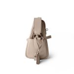 Kelly Messenger Bag Beton B Stamp Palladium Plated - Image 2