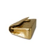 Gold Lambskin Quilted Classic Flap Small Aged Gold Hardware - Image 9