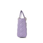My ABC Lady Dior Lilac Cannage Lambskin Small - Image 9