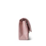 Vintage Light Pink Lambskin Quilted Medium Classic Flap Aged Gold Hardware - Image 6