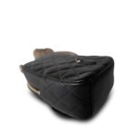 24C Black Caviar Quilted Classic CC Mini Backpack LGHW - Image 7