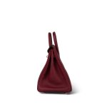 Birkin 25 Rouge H Swift Gold Plated Y Stamp - Image 8