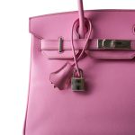 Birkin 30 Unopink Epsom Palladium Plated [N] Stamp - Image 2