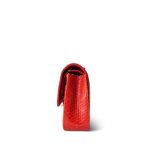 Red Python Medium Classic Double Flap LGHW - Image 9