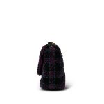 22K Multicolor Tweed Quilted 19 Flap Mixed Hardware Small - Image 3
