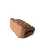 18S Beige Caviar Quilted Mini Square Flap Light Gold Hardware - Image 7