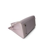 Birkin 25 Sellier Mauve Pale Epsom Palladium Plated U Stamp - Image 12