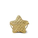 Gold Metallic Lambskin Quilted CC Walk of Fame Star Bag LGHW - Image 4