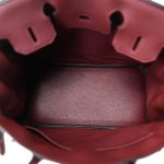 Birkin 30 Rouge H Veau Togo Gold Plated Y Stamp - Image 8